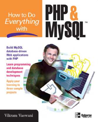 cover of PHP and MySQL